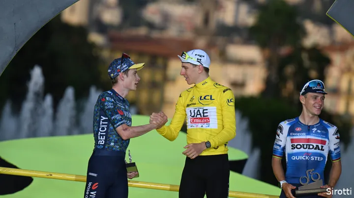 jonas vingegaard pogacar tadej