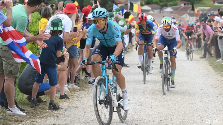 Lutsenko in the Tour de France