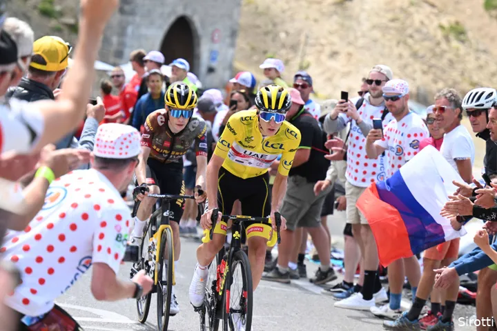 <i>Tadej Pogacar and Jonas Vingegaard on the Galibier, the day cycling changed</i>