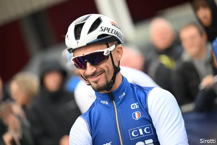 <i>After ten years in the service of Soudal Quick-Step, it remains to be seen what Julian Alaphilippe will do for Tudor</i>.