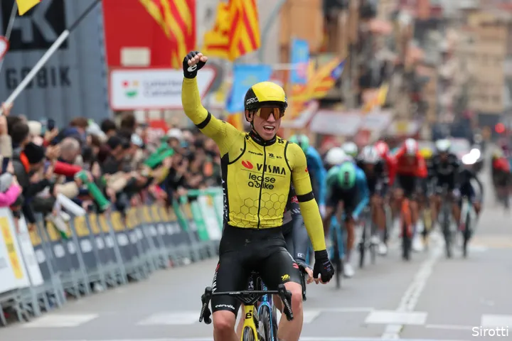 Brennan won two stages in Catalonia as Vingegaard's replacement