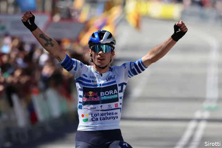 Roglic won Sunday's final stage
