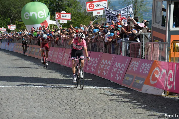 Dumoulin achieved his greatest success at the Giro