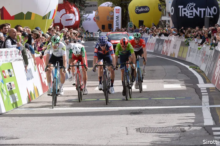 Piganzoli was able to compete with the best riders during the Tour of the Alps