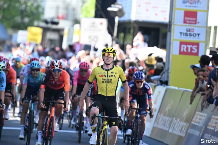 Matthew Brennan was by far the fastest in the stage he won