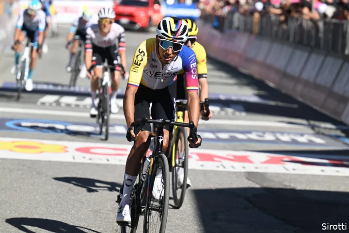 Bernal showed himself regularly this Giro