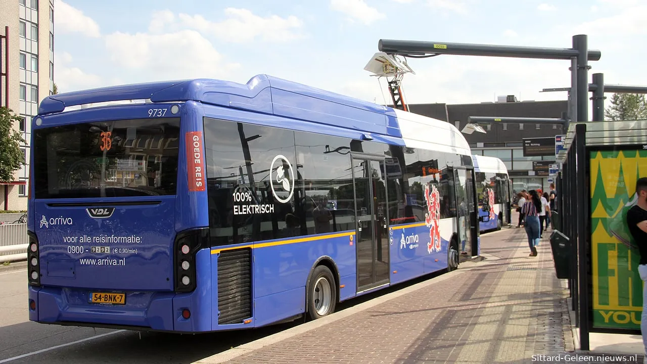 arriva elektrische bus station ns 3