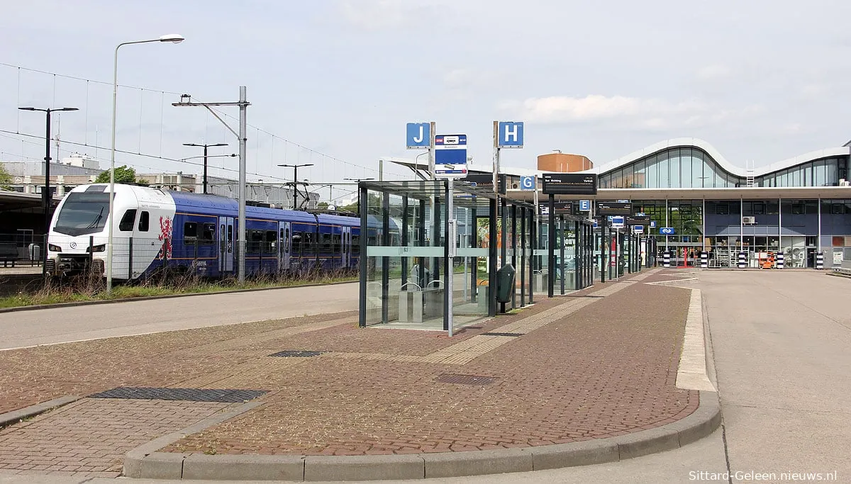 busstation sittard ns station staking arriva 1 mei 2018