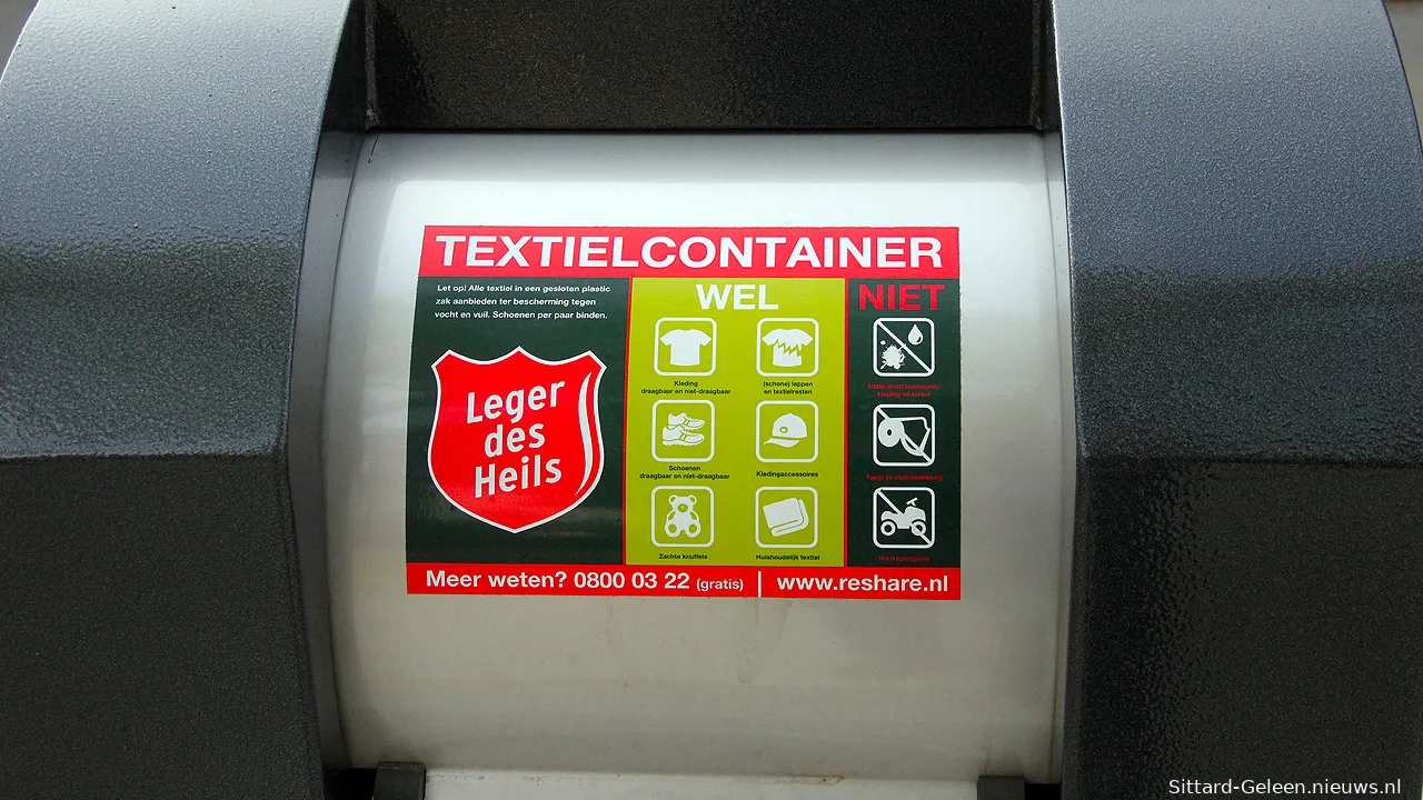 textielcontainer recycleparkje