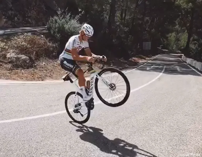 Van der Poel, playing in Spain