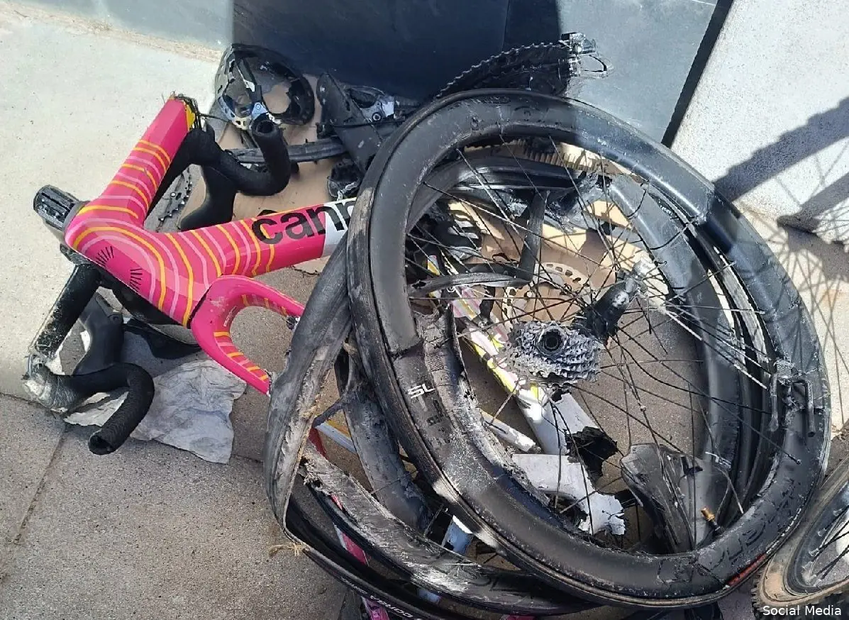 fiets crash amador