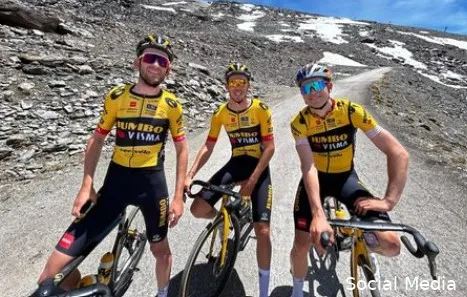 wout van aert christophe laporte tiesj benoot