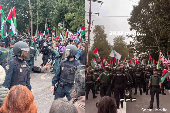 vuelta-demonstratie