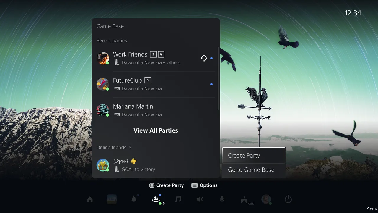 playstation party ps5f1622800048