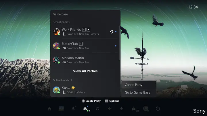 playstation party ps5f1622800048