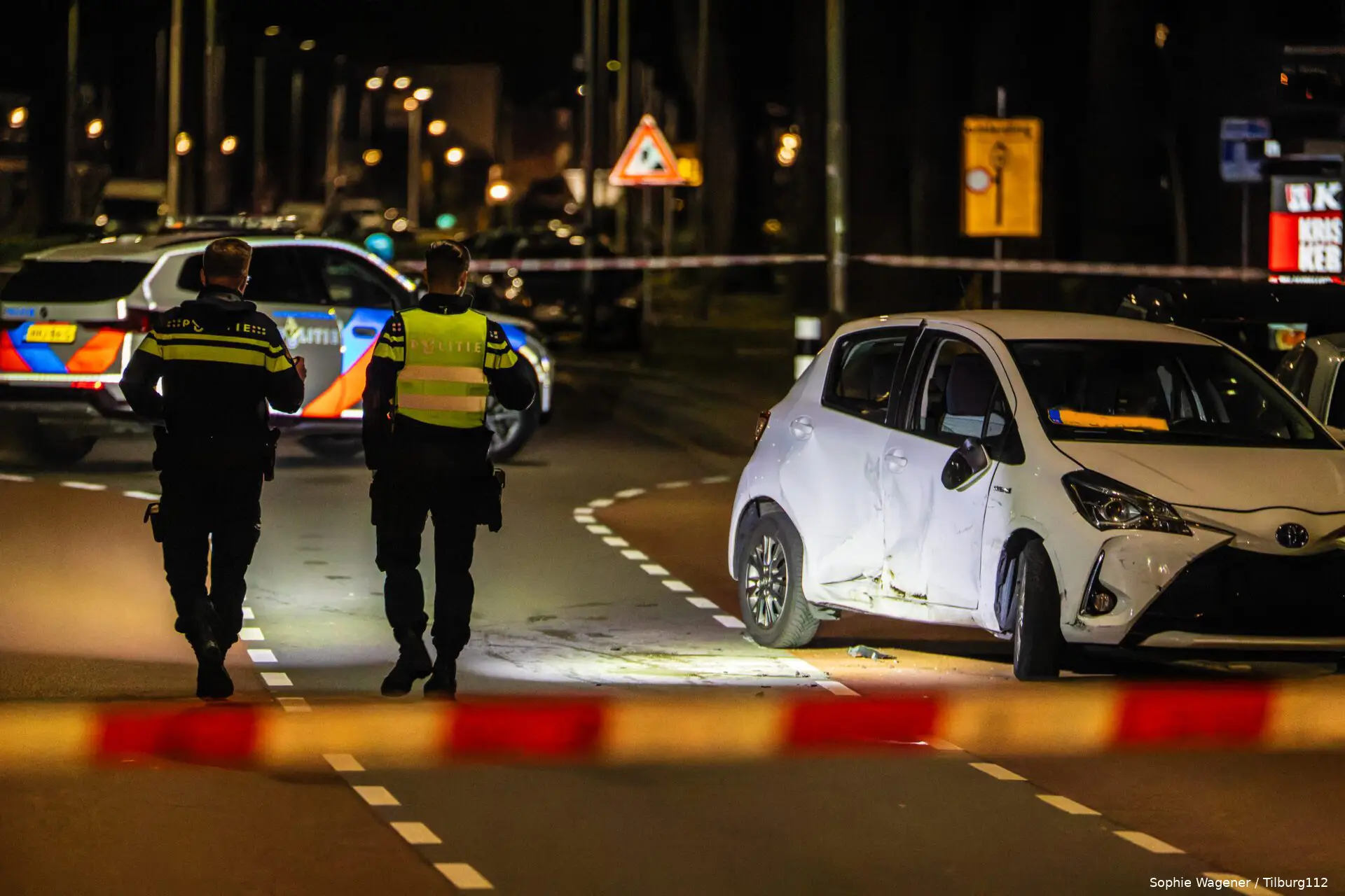 ongeval tilburg uitgeliccht