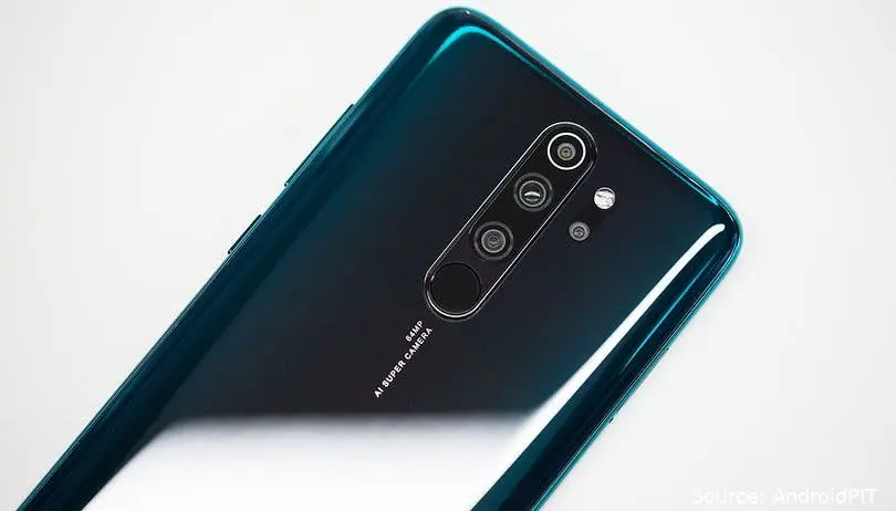 androidpit xiaomi redmi note 8 pro green top closeup w810h462