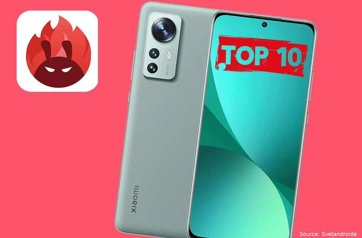 antutu top 10 nejvykonnejsich mobilu leden 2022