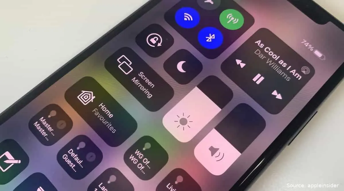 ios control center a