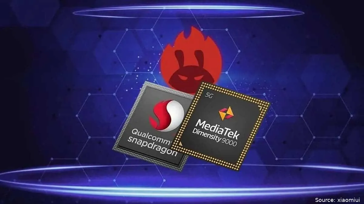 mediatek dimensity 9000 and snapdragon 8 gen 1 comparison