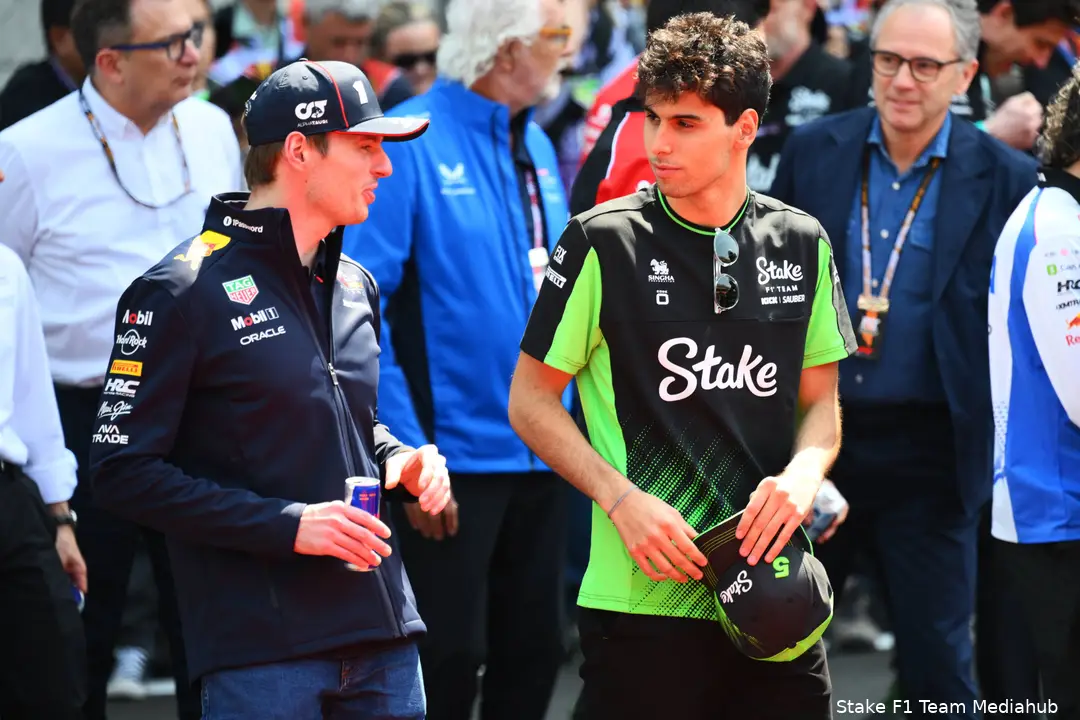gabriel bortoleto stake kick sauber max verstappen red bull racing zondag gp china 2025