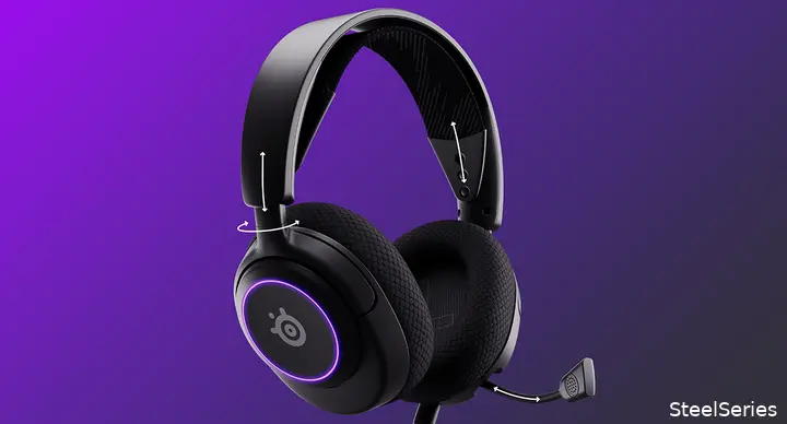 arctis nova 3 black earcup hingef1659085689