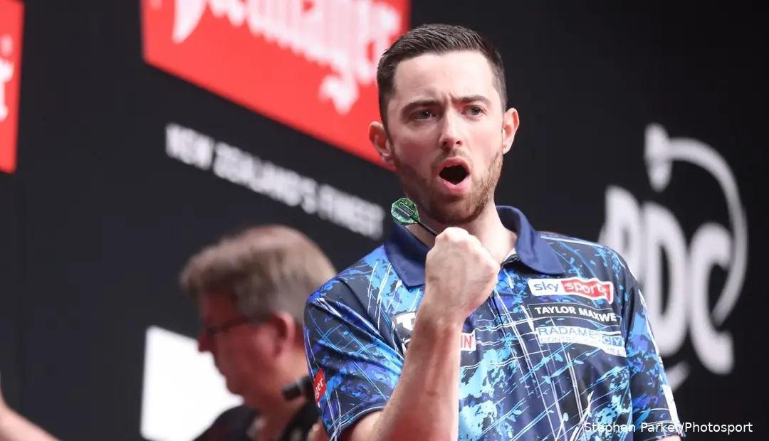 Luke Humhphries won the first World Series tournament of his career