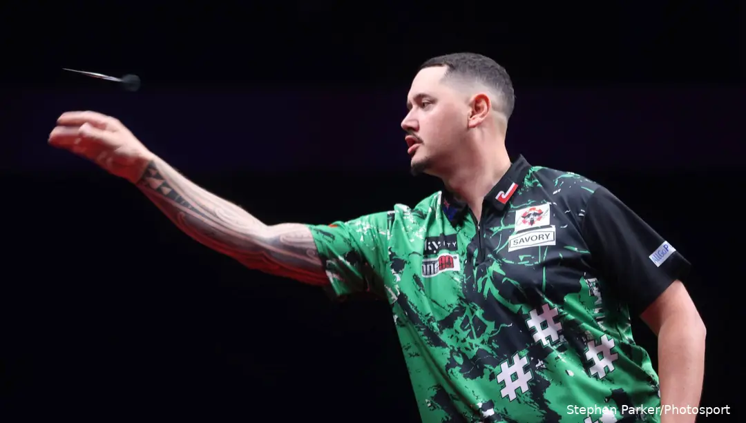 Ein bekanntes Gesicht auf den größten Bühnen der PDC: Ben Robb