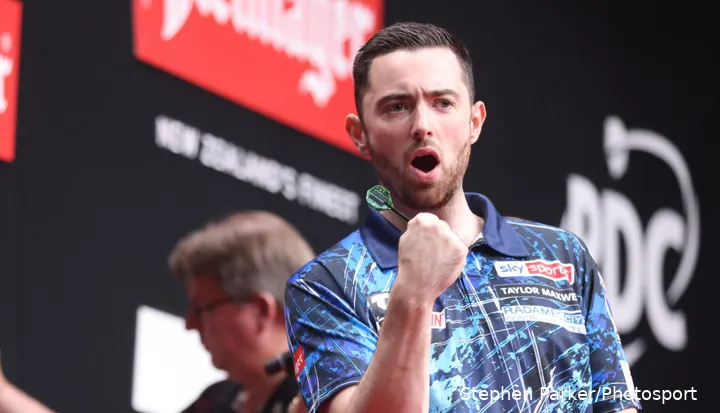 Luke Humhphries won the first World Series tournament of his career