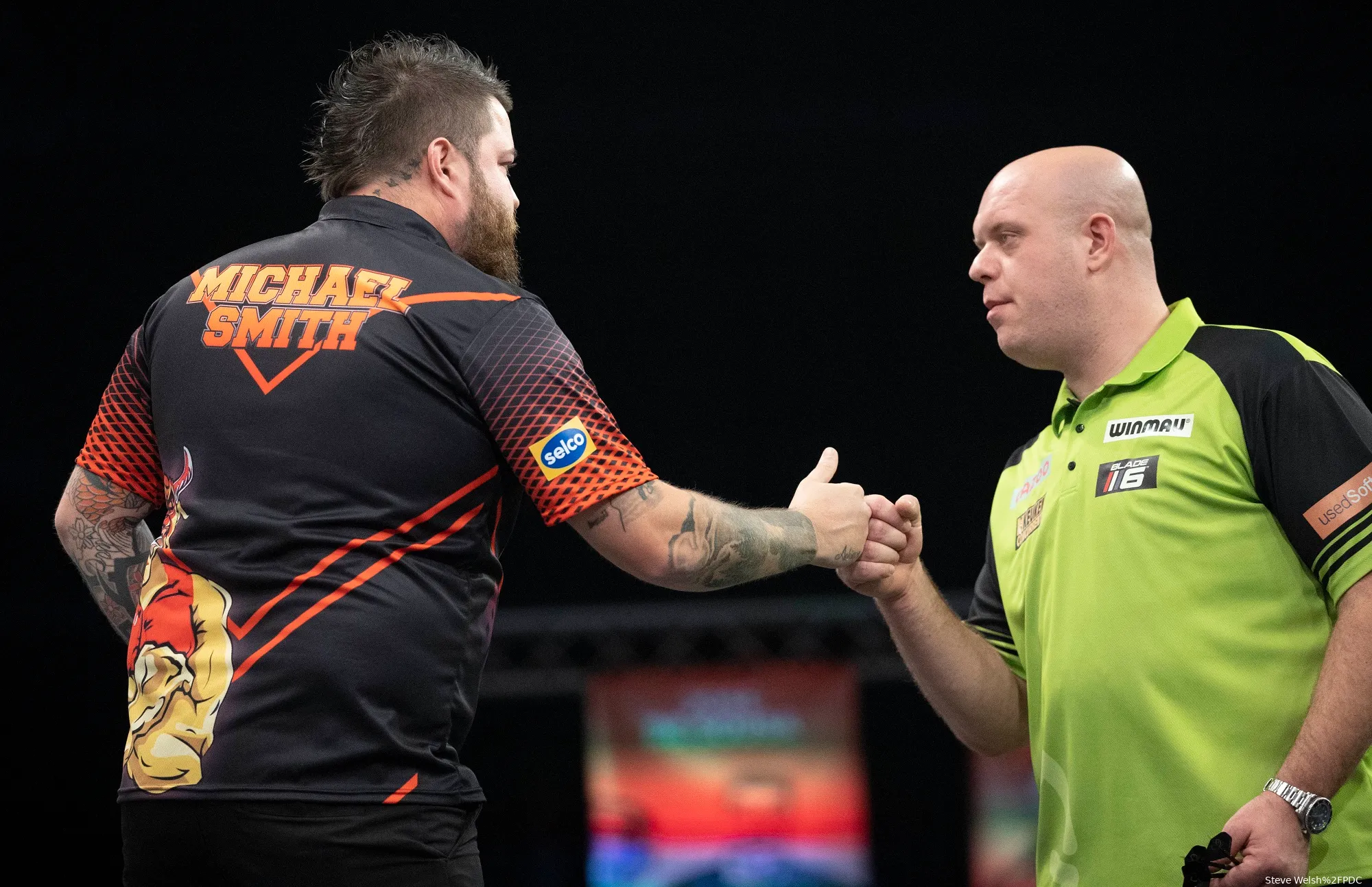 GRANDSLAM QF MICHAEL VAN GERWEN MICHAEL SMITH2