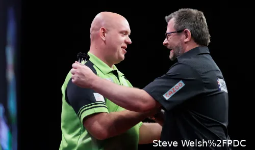 Michael van Gerwen und James Wade haben die UK Open jeweils dreimal gewonnen