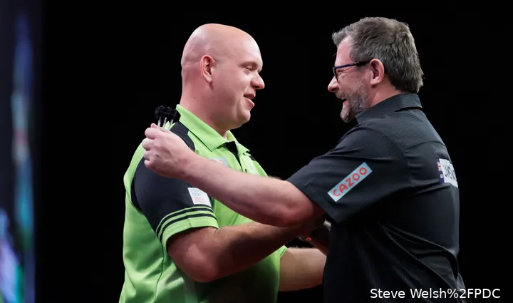 Michael van Gerwen und James Wade haben die UK Open jeweils dreimal gewonnen
