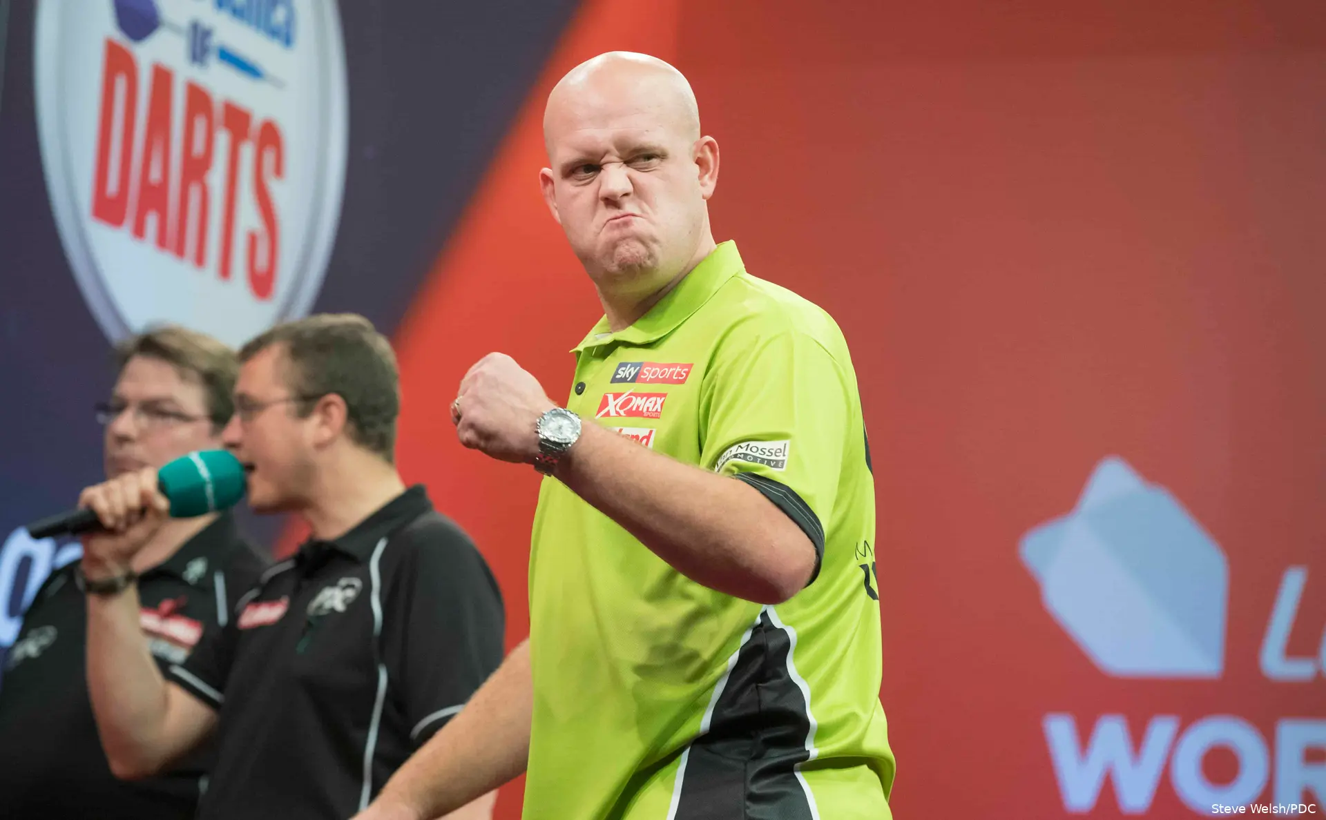 FREEPIX Darts Van Gerwen v Hop sw15