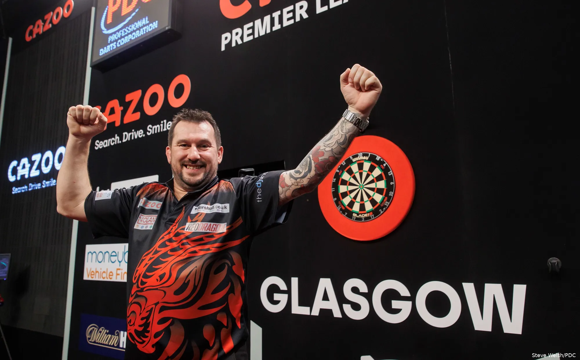 PLGlasgowF Jonny Clayton20