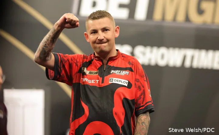 Trifft im Achtelfinale auf Ricardo Pietreczko: "The Asp" Nathan Aspinall