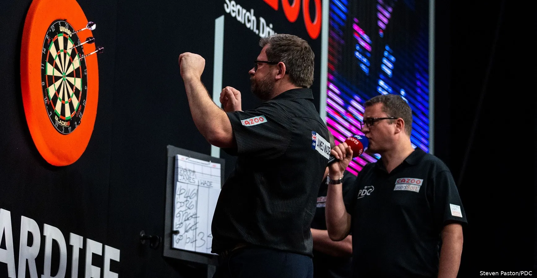 PL Cardiff QF James Wade 03A
