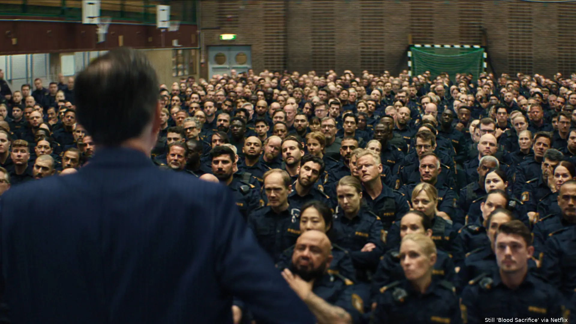 Blodsoffer. Anders Mossling as Lukas Linde in Blodsoffer. Cr. Courtesy of Netflix © 2025 Jörgen Johansson