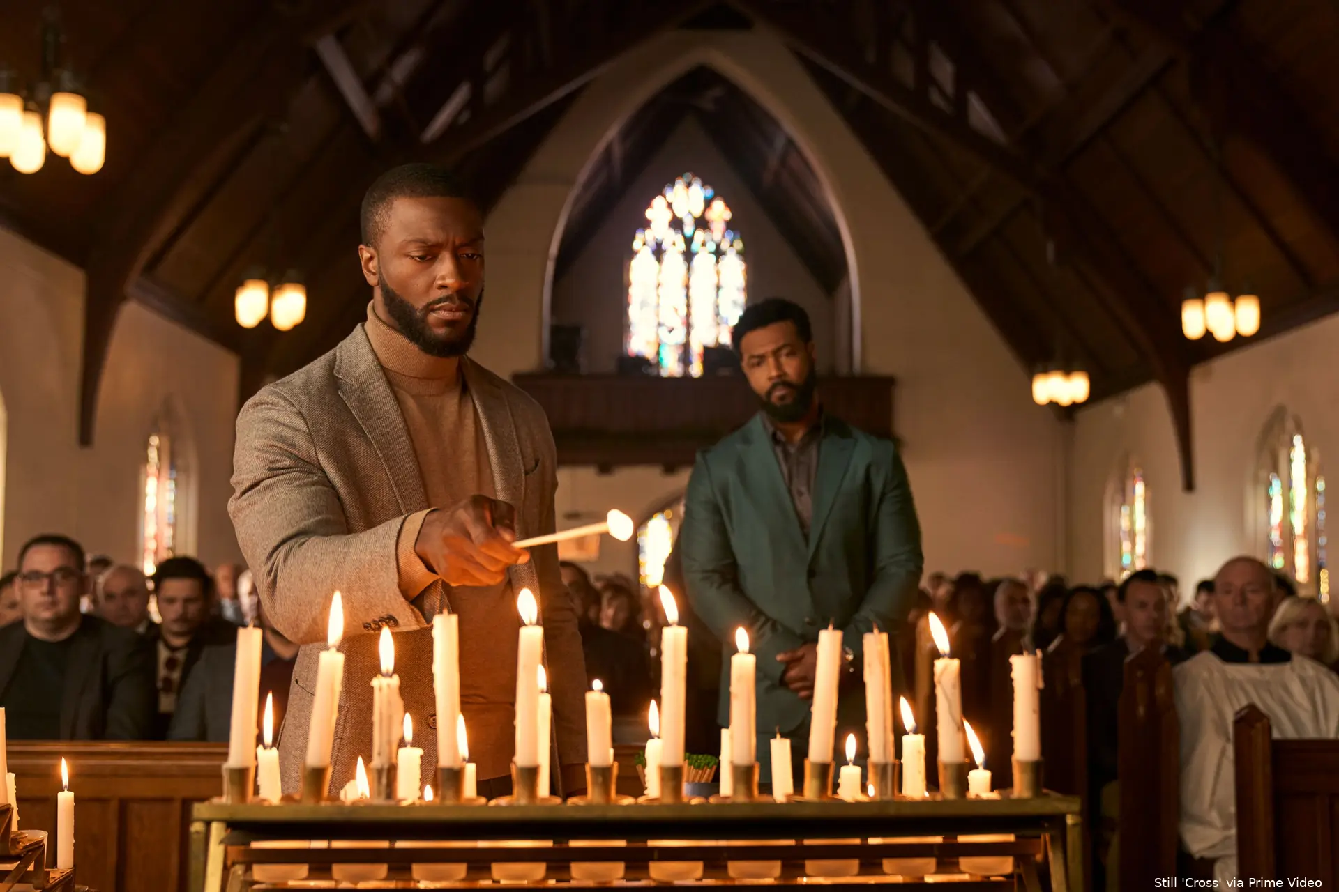 aldis hodge as alex cross isaiah mustafa as john sampson photo credit prime video 3000