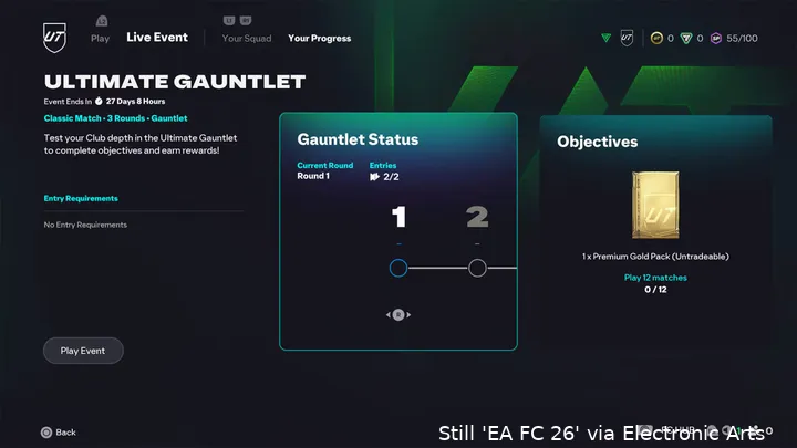 FC_26_-_FUT_Deep_Dive_-_Event_Hub_Ultimate_Gauntlet_Progress