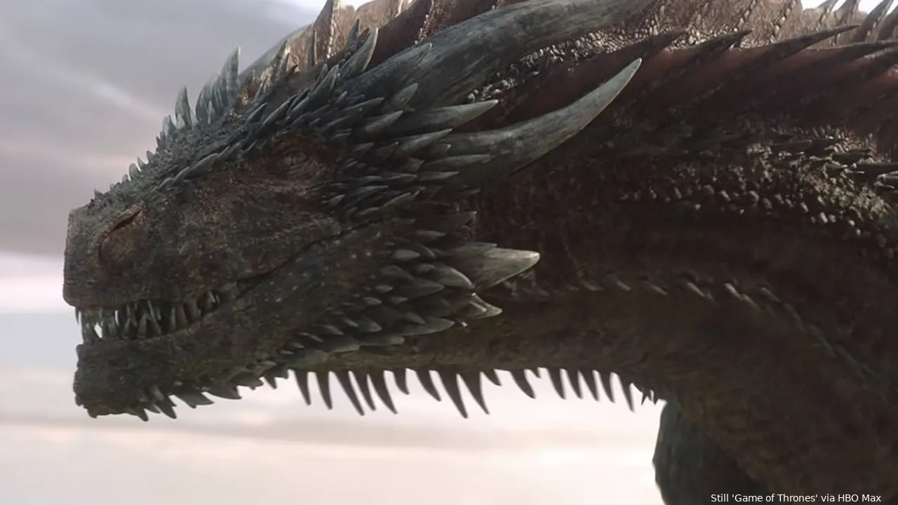 Drogon is de draak van Daenerys Targaryen