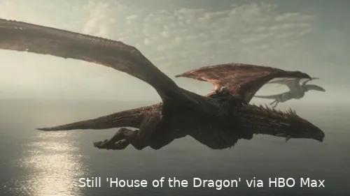 Maleys is de draak van prinses Rhaenys Targaryen