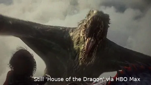 Vhagar is de draak van  Aegon Targaryen