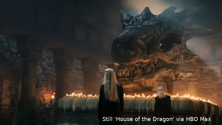 Balerion is de draak van Aegon the Conqueror