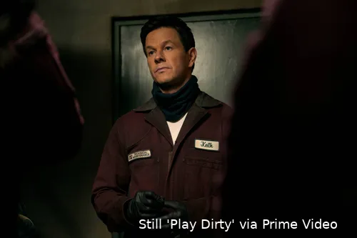 Parker (Mark Wahlberg) in PLAY DIRTY. Photo Credit Jasin Boland_Prime © Amazon Content Services LLC