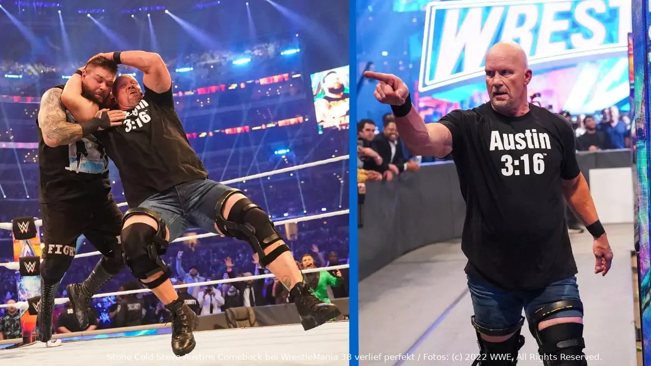 Zuletzt stieg Steve Austin vor drei Jahren gegen Kevin Owens in den Ring