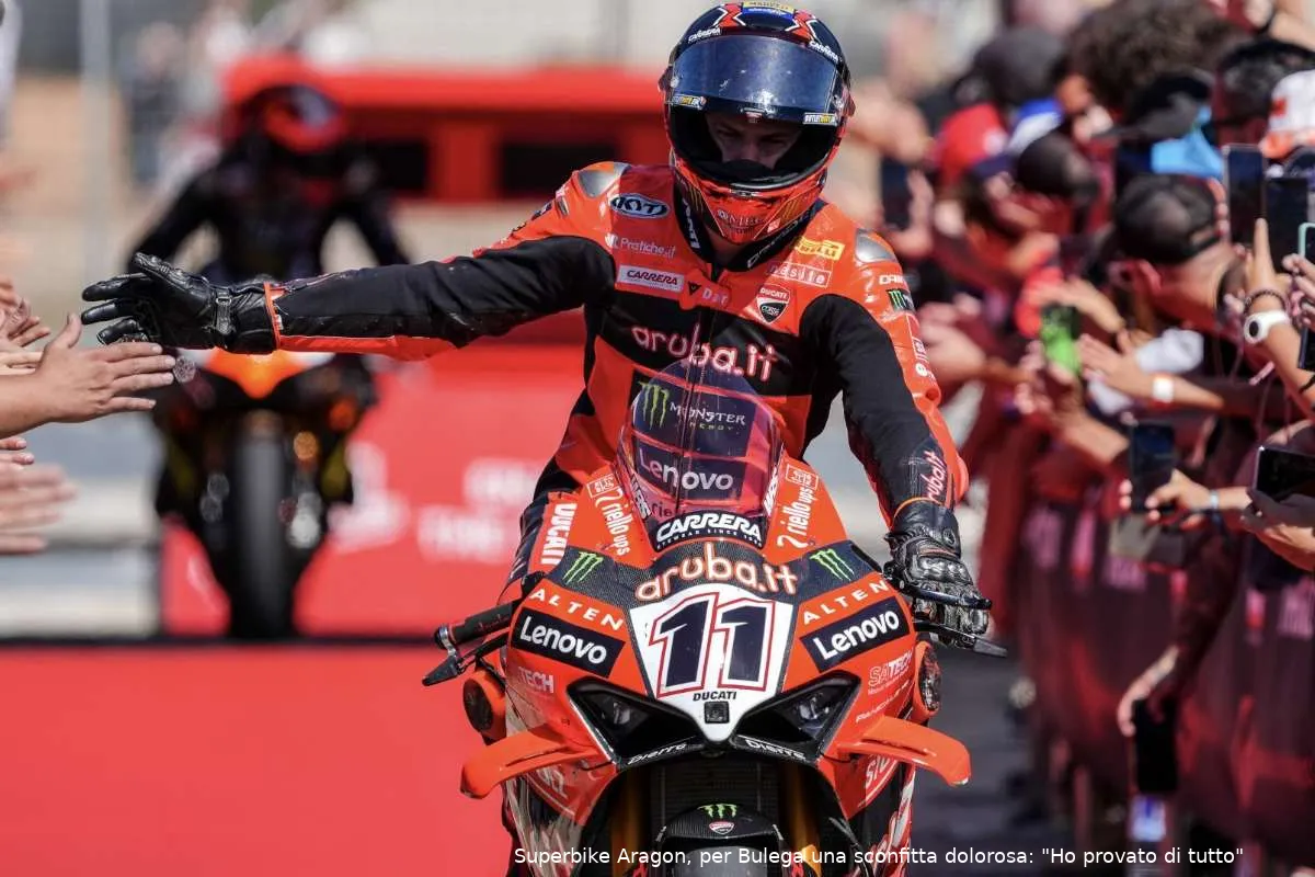 nicolo bulega ducati superbike aragon 1