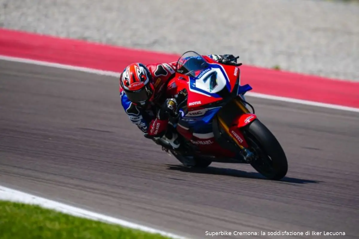 iker lecuona honda superbike