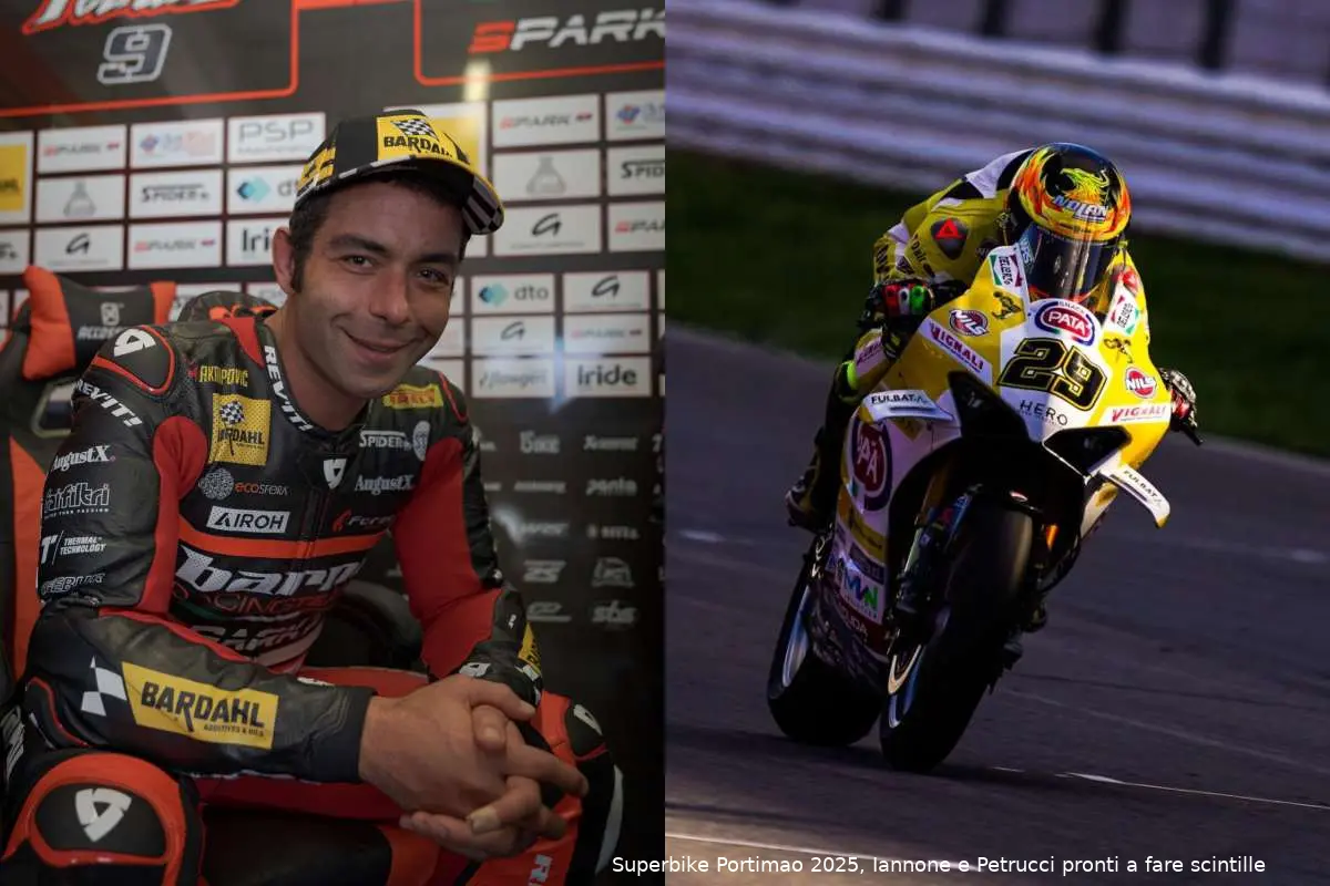 andrea iannone danilo petrucci superbike portimao