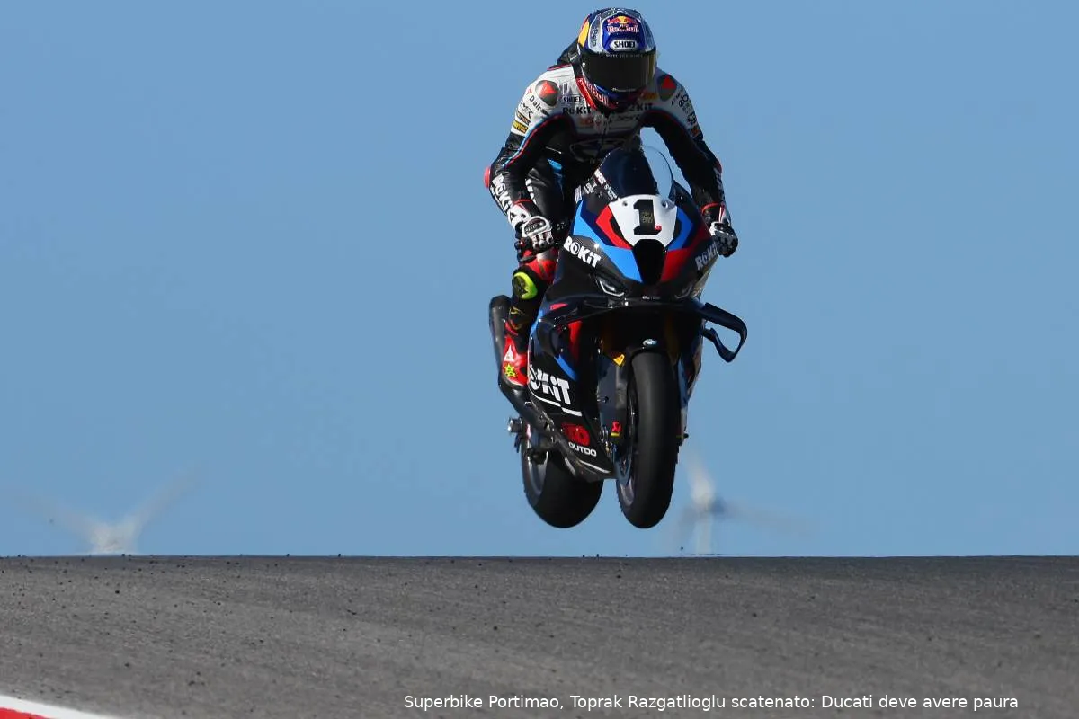 toprak razgatlioglu bmw superbike portimao