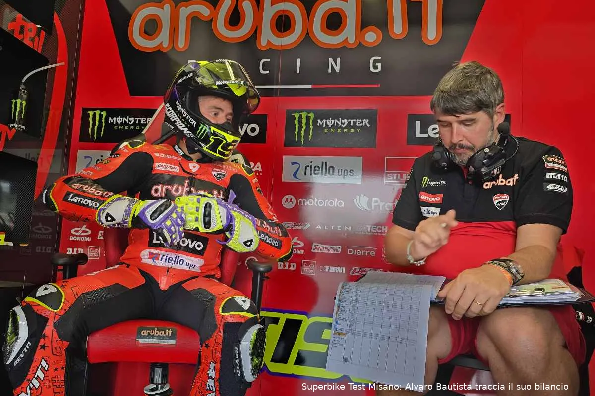 alvaro bautista ducati superbike test